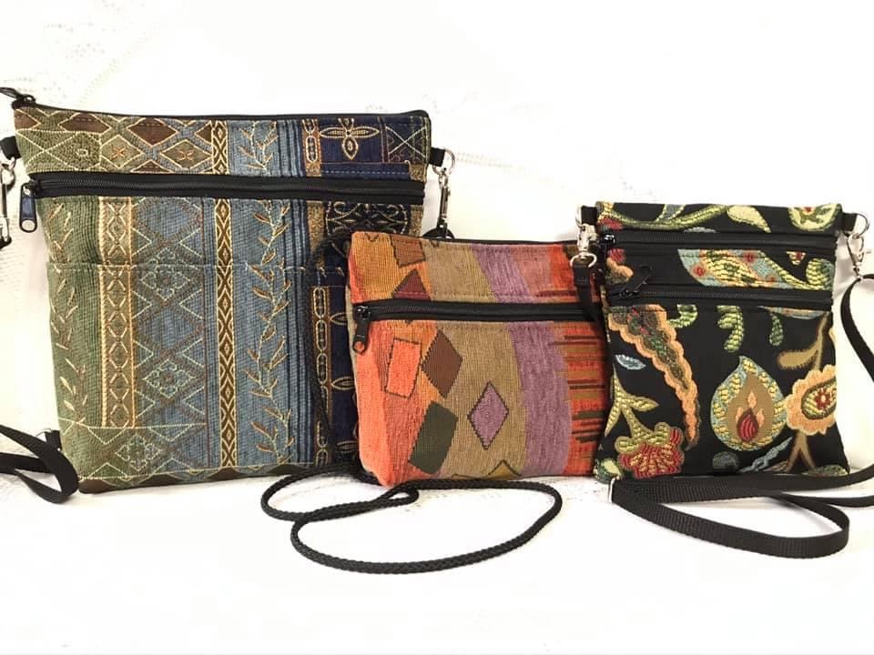 Hand painted bags by Deanna First X Modern Picnic Design — Deanna
